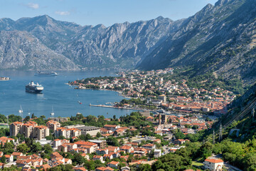 Naklejka na ściany i meble Kotor, Montenegro
