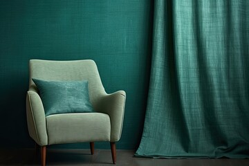 Green Fabric Texture: Elevate Interior Wall Design with Stunning Nature-Inspired Surface