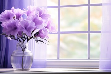 Lavender Elegance: Captivating Matte Glass Effect in Delicate Hue