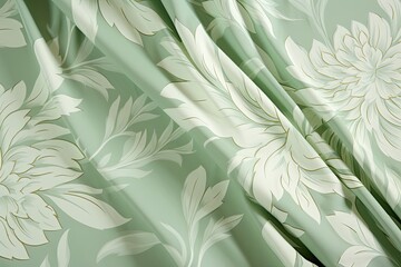 Mint Infused: A Serene Dream in Seamless Textile
