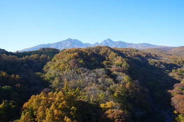Autumn Landscape of Yatsugatake in Yamanashi, Japan - 日本 山梨県 八ヶ岳 紅葉