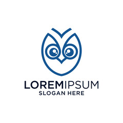 owl logo design