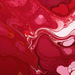 Red and pink marble texture background for using as a wallpaper