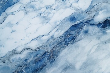 Blue and white marble texture background