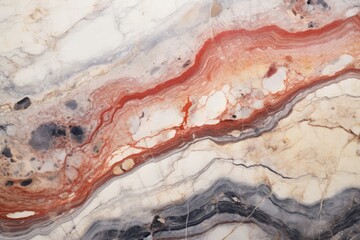 Fototapeta premium Earthy tones marble texture background for printing wallpaper 