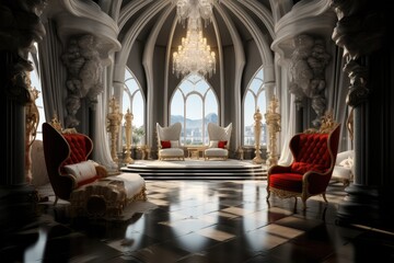 Luxury king room.