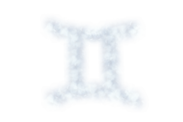 Digital png illustration of cloud shape on transparent background
