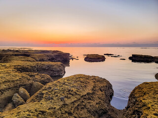제주도 광치기해변 일출 (Sunrise at Gwanggichi Beach, Jeju Island)