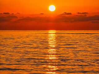 제주도 광치기해변 일출 (Sunrise at Gwanggichi Beach, Jeju Island)