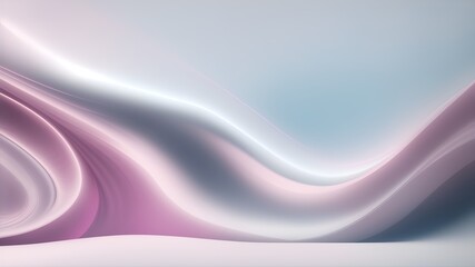 Elegant Abstract Silk Waves Light Pink Tones Background. pink and light blue backdrop for a product presentation, detailed and crisp image. wallpaper background. 