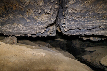 The salt  cave Kolonel in Mount Sodom in southern Israel