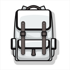 school bag vector icon