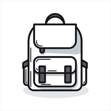 recommend clip art: school bag vector icon