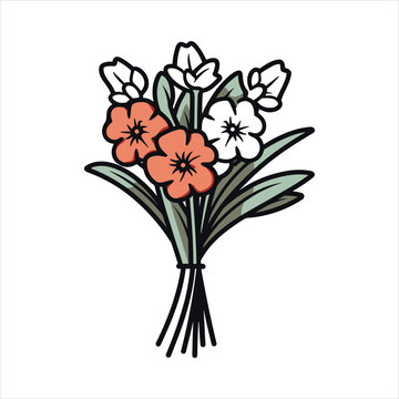 vector flower icon