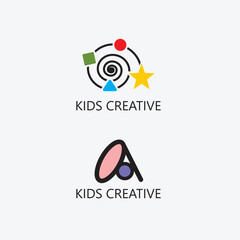 A bright logo created for a children's development center.