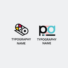 Strict and seasoned logos created for the printing house.
