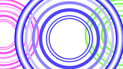 neon circle Frame. Vector set of round neon vector