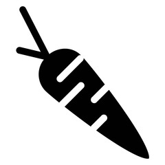 carrot icon illustration