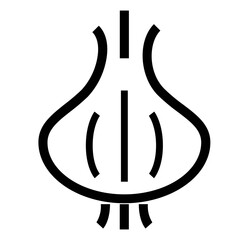 onion Food And Drink Icon Illustration