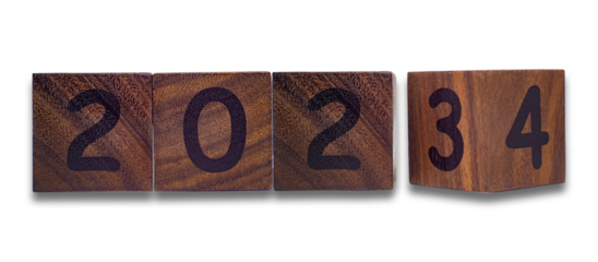 Cube turns 2023 to 2024