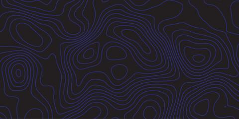 Abstract background of the topographic contours map with geographic line map .Imitation of a geographical mountain reliefs background .vector illustration of topographic line contour map design .