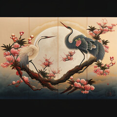 A Brushstroke with Tradition: Hand-Painted Japanese Art for a Touch of Zen