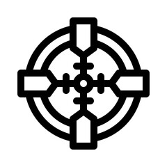 Obraz premium Sniper Icon