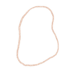 Glitter Abstract Organic Shape Line Art