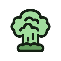 Nuclear Explosion Icon