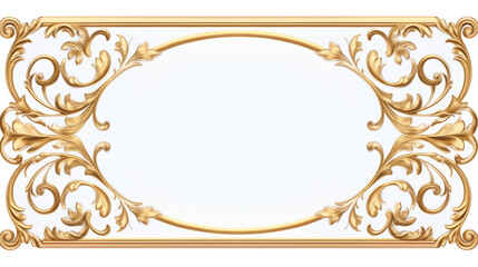 Elegant Floral Frame