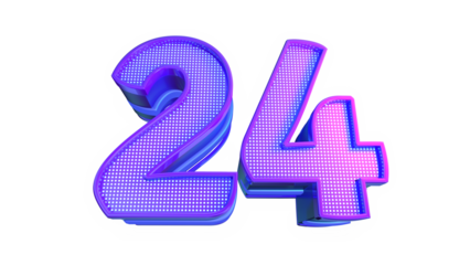 Purple design number 24