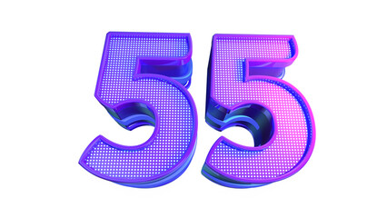 Purple design number 55