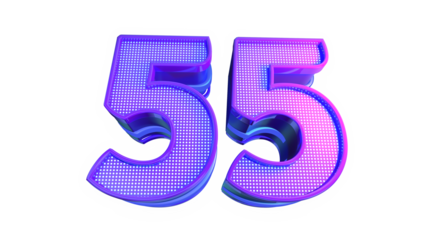 Purple design number 55