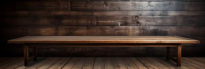 Wooden table - Old wood background - monochrome - black and white - dated and worn - vintage - flooring - docking - dock - decking - deck 