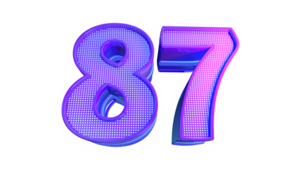 Purple design number 87