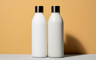 ultra realistic bottle Mockup 4k