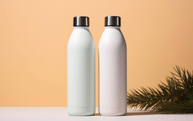 ultra realistic bottle Mockup 4k