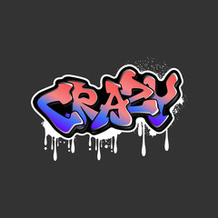 graffiti lettering typography art illustration