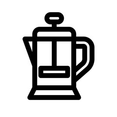 French Press Icon