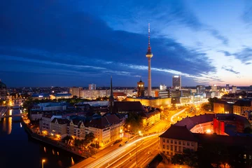 Foto auf Acrylglas Berlin skyline © edan