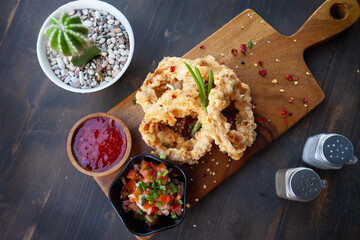 Mexican onion rings - 680407146