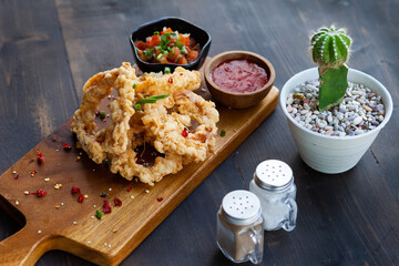 Mexican onion rings - 680407147