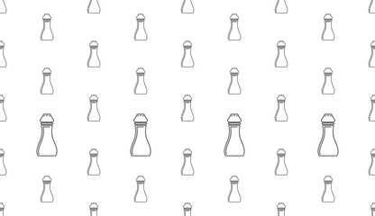 Salt And Pepper Shaker Icon Seamless Pattern Y_2108002