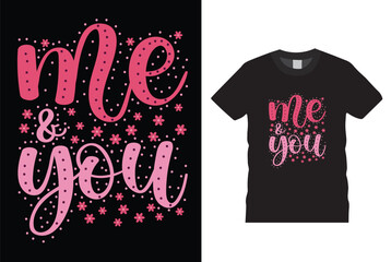 Valentines day background with heart pattern and typography of happy valentines day text .