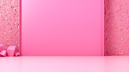 barbie pink poster with vibrant banner for stylish events
