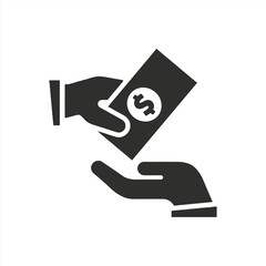 Donation, Handout, Money transfer icon