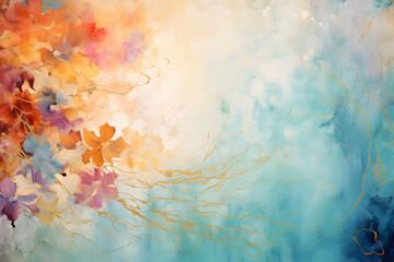 abstract bohemian art background