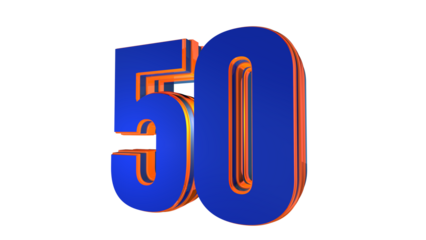 Blue design number 50