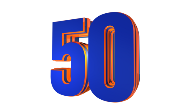 Blue design number 50