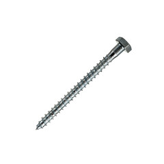Bolt screw self-tapping screw for connecting fastener elements isolated on a white background - obrazy, fototapety, plakaty
